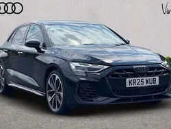 Black Used 2025 Audi S3 Black Edition Hatchback | £44,205 (Expensive)