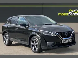 Black Used 2023 Nissan Qashqai N-Connecta SUV | £17,500 (Good price)