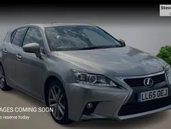 Silver Used 2015 Lexus CT200h Hatchback | £14,499 (Expensive)