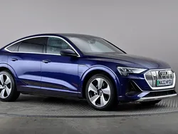 Blue Used 2022 Audi e-tron S-Line SUV | £24,277 (Fair price)