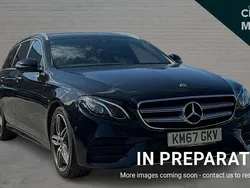 Black Used 2017 Mercedes E220 AMG Line Premium Estate | £19,227 (A bit pricey)