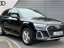 Black Used 2023 Audi Q5 S-Line SUV | £34,585 (Fair price)