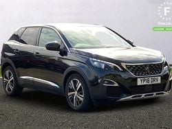 Black Used 2018 Peugeot 3008 GT-line Estate | £13,099 (Fair price)