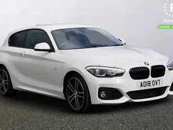 White Used 2018 BMW 118 Efficient Dynamics Hatchback | £15,299 (Fair price)