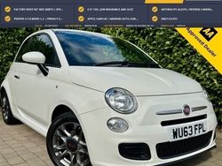 White Used 2013 Fiat 500 S Hatchback | £4,995 (A bit pricey)