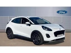 White Used 2023 Ford Puma Gen-E Titanium SUV | £15,467 (Fair price)