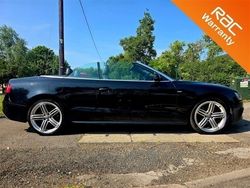 Black Used 2013 Audi A5 Cabriolet S-Line Cabriolet | £8,995 (A bit pricey)