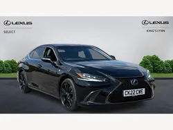 Black Used 2022 Lexus ES300H Sport Line Sedan | £29,676 (Fair price)