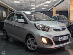 Silver Used 2015 Kia Picanto 2 Hatchback | £4,990 (Good price)