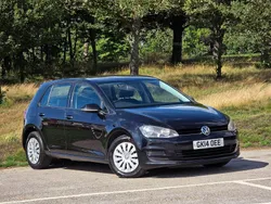 Black Used 2014 VW Golf VII S Hatchback | £4,395 (Fair price)
