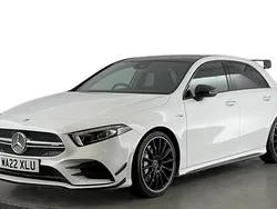 White Used 2022 Mercedes A35 AMG Premium Plus Hatchback | £29,420 (Fair price)