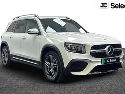 White Used 2021 Mercedes GLB200 AMG line SUV | £24,000 (Fair price)