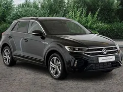 Black Used 2025 VW T-Roc R-line SUV | £31,590 (Expensive)