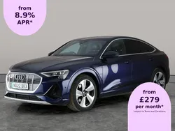 Blue Used 2022 Audi e-tron S-Line SUV | £20,133 (Good price)
