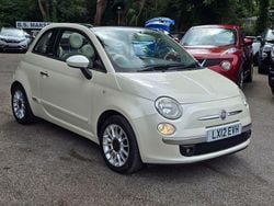 White Used 2012 Fiat 500C Lounge Cabriolet | £4,495 (Fair price)