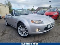 Silver Used 2007 Mazda MX5 Inclusive Cabriolet | £2,799 (Good price)