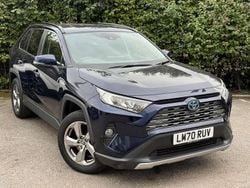 Blue Used 2020 Toyota RAV4 Hybrid Design SUV | £24,999 (Fair price)