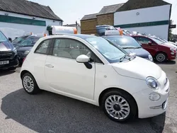 White Used 2018 Fiat 500 Lounge Hatchback | £5,500 (Fair price)