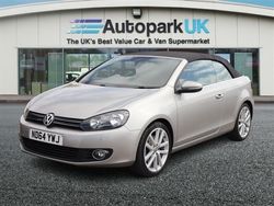 Silver Used 2015 VW Golf Cabriolet GT Cabriolet | £8,295 (Fair price)