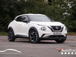 White Used 2023 Nissan Juke N-Connecta SUV | £13,099 (Fair price)
