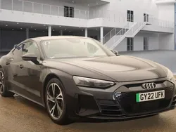 Black Used 2022 Audi e-tron GT quattro Comfort Sedan | £41,450