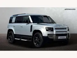Hakuba silver Used 2021 Land Rover Defender HSE Dynamic SUV | £46,950 (Super price)