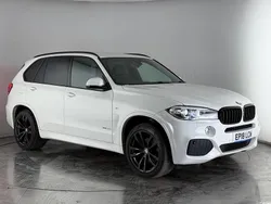 White Used 2018 BMW X5 M Sport SUV | £22,000 (Good price)