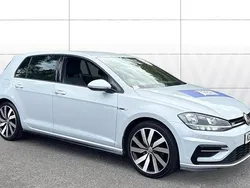 Silver Used 2019 VW Golf VII R-line Hatchback | £16,600 (Fair price)
