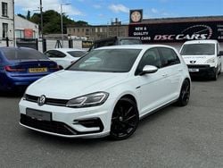 White Used 2018 VW Golf VII R Hatchback | £19,300 (Fair price)