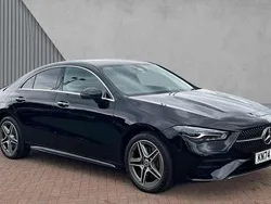 Cosmos black metallic Used 2024 Mercedes CLA250e Executive Sedan | £30,257 (Fair price)