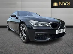 Black Used 2018 BMW 740L M Sport Sedan | £22,995 (Expensive)