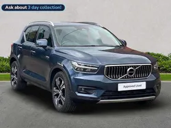 Blue Used 2021 Volvo XC40 Inscription SUV | £18,751 (Good price)