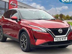 Red Used 2022 Nissan Qashqai Tekna SUV | £20,190 (Fair price)