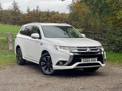 White Used 2016 Mitsubishi Outlander P-HEV Estate | £8,999 (A bit pricey)