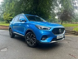 Blue Used 2024 MG ZS Exclusive Sedan | £15,499 (Fair price)