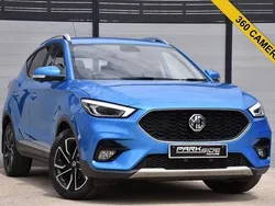 Blue Used 2021 MG ZS Exclusive Sedan | £13,995 (Fair price)