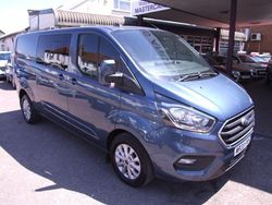 Blue Used 2020 Ford Transit Custom Limited Van | £19,999 (Expensive)