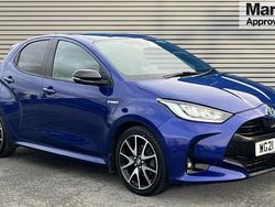 Blue Used 2021 Toyota Yaris Hybrid Hatchback | £15,682 (Good price)