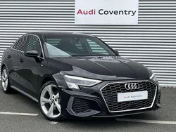 Black Used 2023 Audi A3 S-Line Sedan | £25,290 (Fair price)