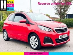 Red Used 2016 Peugeot 108 Active Hatchback | £3,101 (Super price)