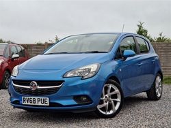 Blue Used 2018 Vauxhall Corsa Hatchback | £6,790 (Fair price)