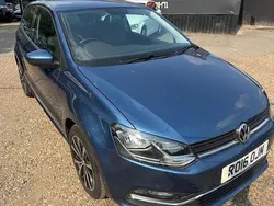 Blue Used 2016 VW Polo Match Hatchback | £10,495 (Fair price)