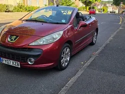 Red Used 2007 Peugeot 207 CC Sport Cabriolet | £999 (A bit pricey)