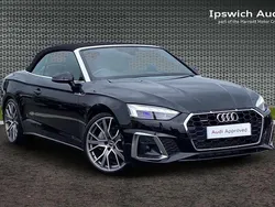 Black Used 2021 Audi A5 Cabriolet Comfort Cabriolet | £46,700