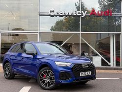 Blue Used 2023 Audi Q5 Black Edition SUV | £40,990 (Expensive)