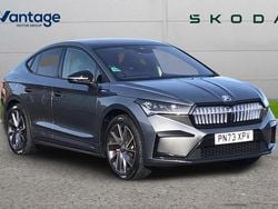 Graphite grey metallic Used 2023 Skoda Enyaq iV SportlinePlus SUV | £25,690 (Fair price)