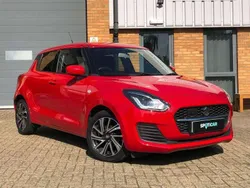 Red Used 2021 Suzuki Swift SZ-L Hatchback | £10,491 (Fair price)