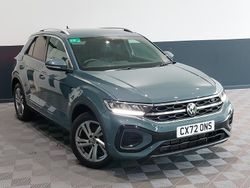 Blue Used 2022 VW T-Roc R-line SUV | £23,698 (A bit pricey)