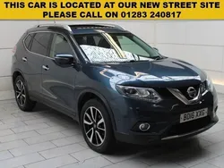 Blue Used 2016 Nissan X-Trail Tekna SUV | £7,800 (Fair price)
