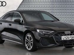 Black Used 2025 Audi A3 S-Line Sedan | £29,322 (Expensive)